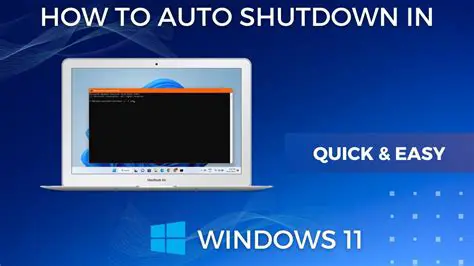Key Features of Free Auto Shutdown