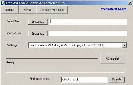 Key Features of Free AVI DVD 2 Cowon A2 Converter Pro