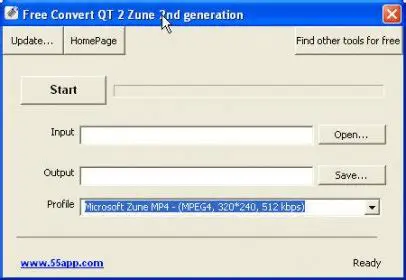 Key Features of Free Convert QT 2 Zune 2nd Generation