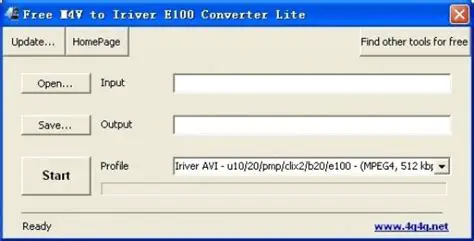 Key Features of Free RAM 2 Iriver E100 Lite Converter
