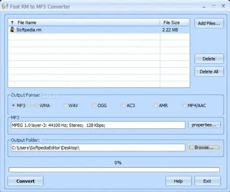 Key Features of Free RM to MP3 Converter