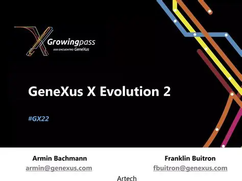 Key Features of GeneXus X Evolution 1