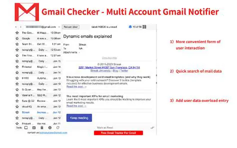 Key Features of Gmail Checker