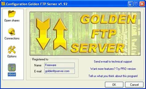 Key Features of Golden FTP Server Pro