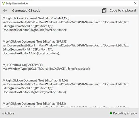 Key Features of Gomez Script Recorder
