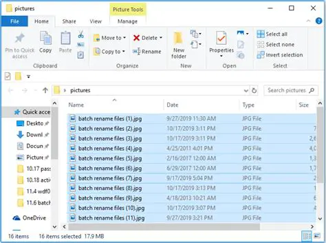 Key Features of Group Files Rename