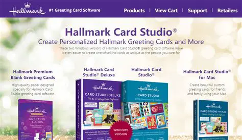 Key Features of Hallmark Card Studio 2015