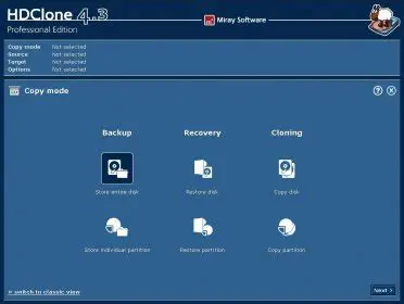 Key Features of HDClone Professional Edition