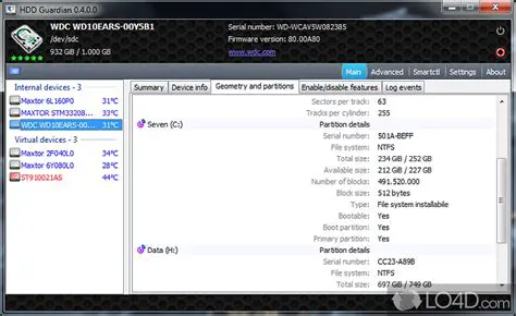Key Features of HDD Guardian