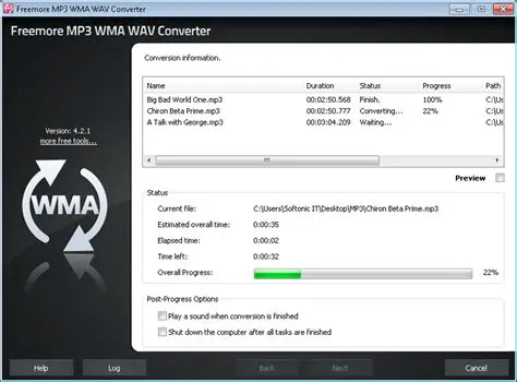 Key Features of HiFi WMA WAV Converter
