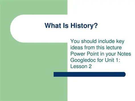 Key Features of History Collector Pro