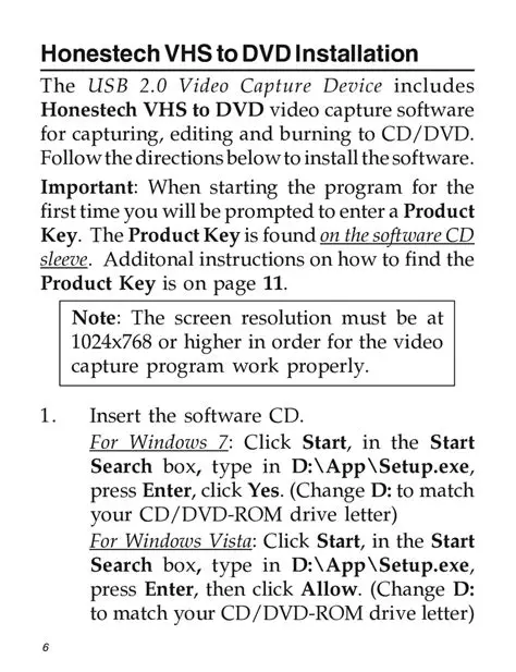 Key Features of Honestech VHS to DVD