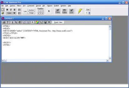 Key Features of HTML Assistant Pro 2000