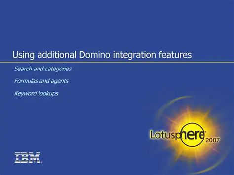 Key Features of IBM Lotus Domino Unified Communications Client for Cisco