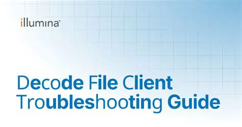 Key Features of Illumina Decode File Client