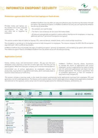 Key Features of InfoWatch CryptoStorage