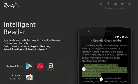 Key Features of Innoetics TtS Reader