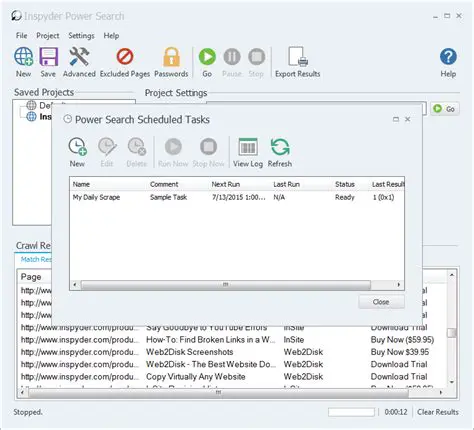 Key Features of Inspyder Power Search