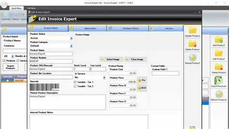 Key Features of Invoice Expert XE Lite
