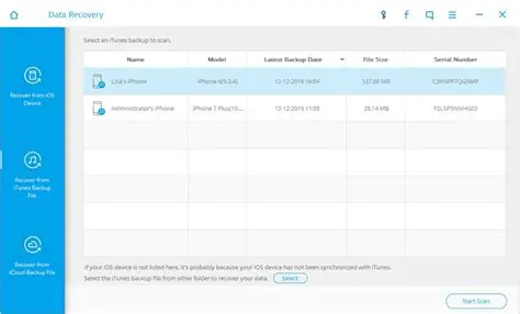 Key Features of iPubsoft iTunes Data Recovery
