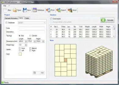 Key Features of IRISPallOptimizer Lite
