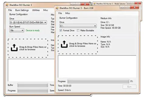 Key Features of ISO Burner