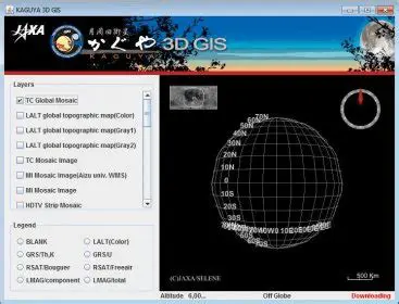 Key Features of KAGUYA 3D Moon GIS