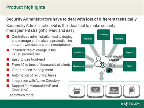 Key Features of Kaspersky Administration Kit
