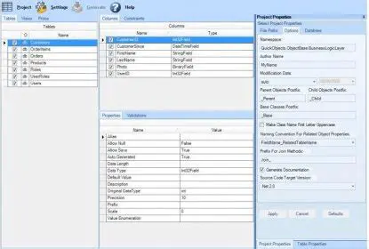 Key Features of KREDOR Business Object Framework