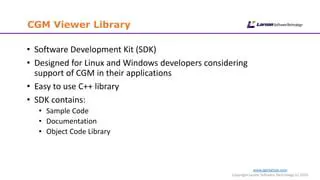 Key Features of Larson CGM Viewer Control SDK