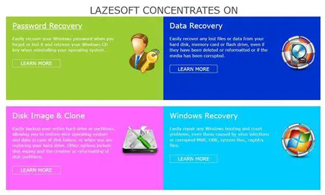 Key Features of Lazesoft Recovery Suite