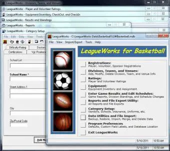 Key Features of LeagueWorks for Basketball