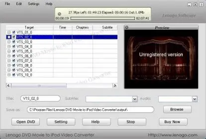 Key Features of Lenogo DVD Movie to 3GP Converter