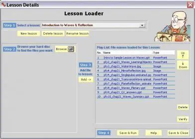 Key Features of Lesson Loader
