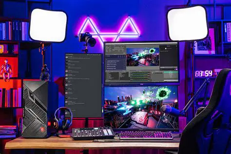 Key Features of Live Streaming Multi Dual Monitor