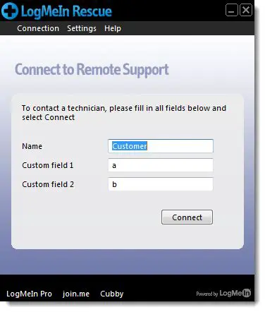 Key Features of LogMeIn Rescue Calling Card
