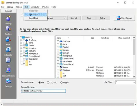 Key Features of Lomsel Backup