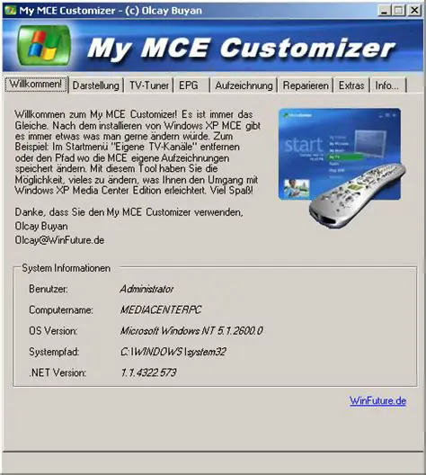 Key Features of MCE Customizer