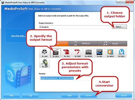 Key Features of MediaProSoft Free Video Converter