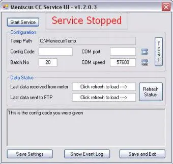 Key Features of Meniscus CC Service UI