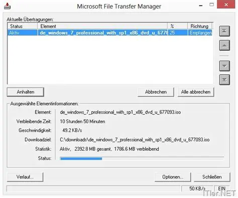 Key Features of Microsoft File Transfer Manager