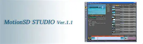 Key Features of MotionSD STUDIO