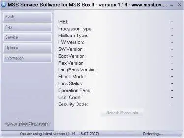 Key Features of MotoIMEI Service Software for MSS Box II