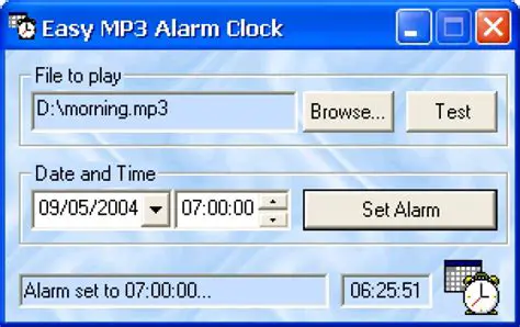 Key Features of MP3 Alarm Clock