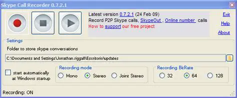 Key Features of MP3 Skype Recorder