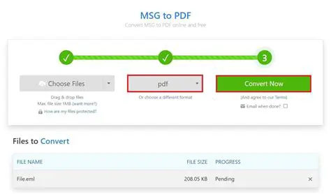 Key Features of MSG to PDF Converter
