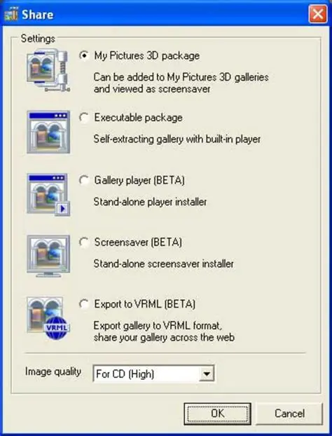 Key Features of My Pictures 3D Album