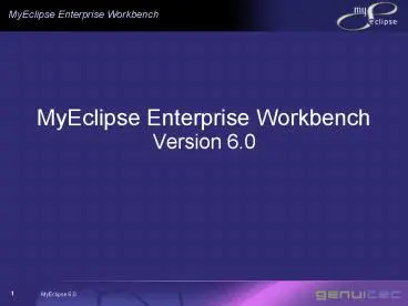 Key Features of MyEclipse Enterprise Workbench