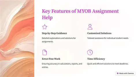 Key Features of MYOB Explorer