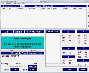 Key Features of NAQP Contest Log
